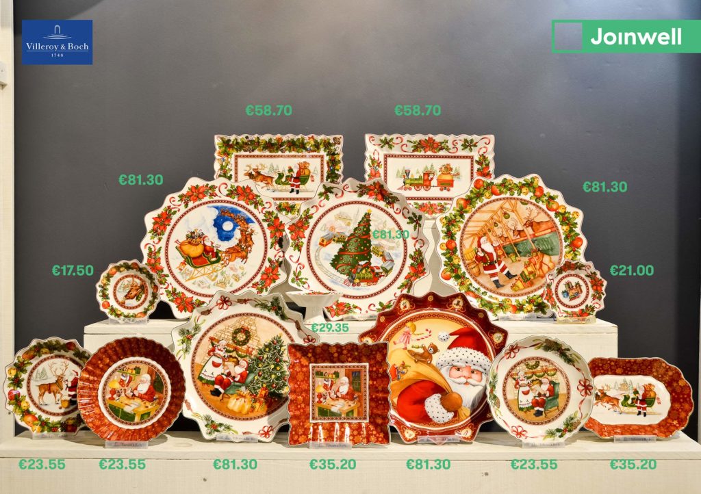 Villeroy &amp; Boch's Christmas Collection in store - Joinwell Ltd.