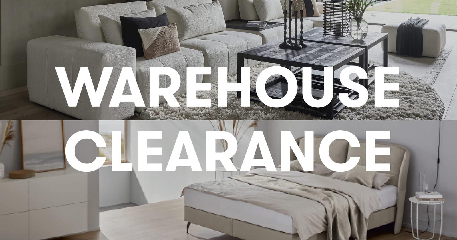 Website Hero Warehouse Clearance