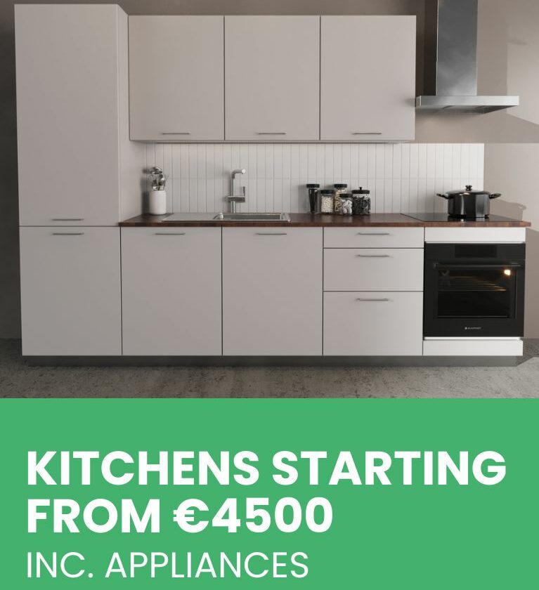 kitchens starting from €4500 including appliances