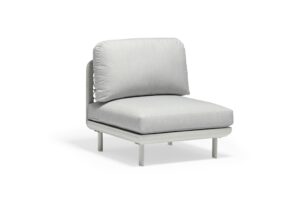 Brera armless chair