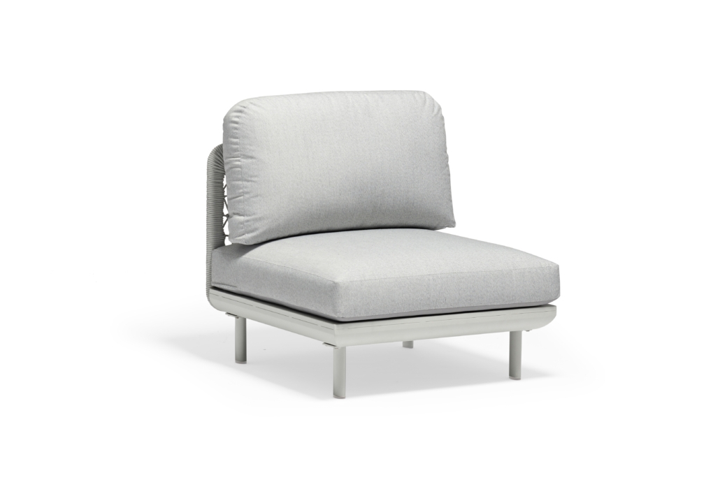 Brera armless chair