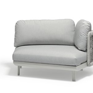 brera left arm curved chair